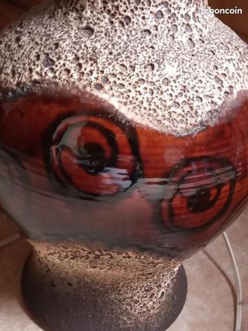 pied de lampe en céramique année 1970 beschikbaar voor biedingen