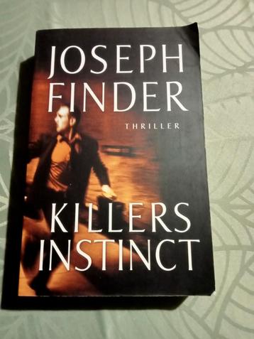 Joseph Finder: Killers instinct  beschikbaar voor biedingen