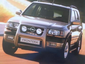Opel Frontera & Sport & Olympus 2003 Brochure