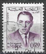 Maroc 1962-1965 - Yvert 440 - Roi Hassan - 0,20 c (ST), Timbres & Monnaies, Timbres | Afrique, Envoi, Maroc, Affranchi