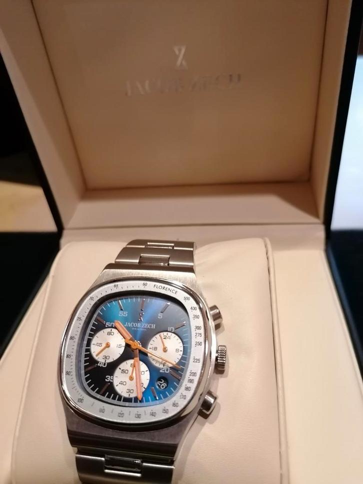 Jacob Zech Florence, Handtassen en Accessoires, Horloges | Heren, Zo goed als nieuw, Ophalen of Verzenden