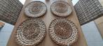 Rieten placemats, Huis en Inrichting, Woonaccessoires | Onderzetters, Ophalen, Zo goed als nieuw