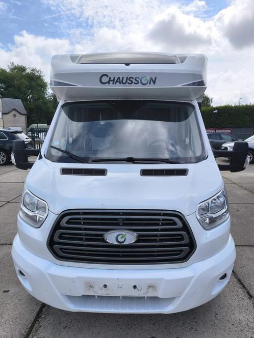 Chausson 640 titanium 2020 18000km Ford 170pk automaat, Caravans en Kamperen, Mobilhomes, Bedrijf, Half-integraal, Chausson, Ford