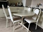 KeukenTafel en 4 stoelen, Ophalen, Gebruikt