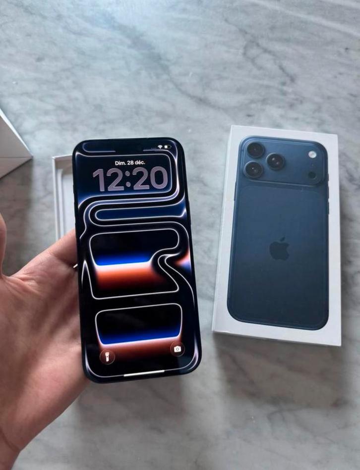 iPhone 17 PRO MAX 512GB Deep Blue, Telecommunicatie, Mobiele telefoons | Apple iPhone, Zo goed als nieuw, Ophalen of Verzenden