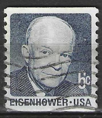USA 1970 - Yvert 897a - Dwight David Eisenhower (ST)