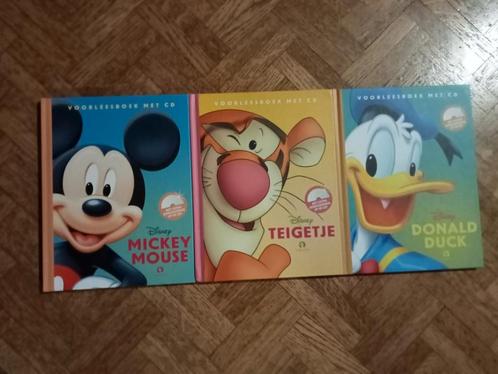3 Disney voorleesboeken met CD + bonusverhaal, Boeken, Kinderboeken | Baby's en Peuters, Zo goed als nieuw, Ophalen of Verzenden