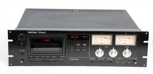Tascam 122 MKII cassette deck Balanced board, TV, Hi-fi & Vidéo, Enregistreurs audio, Enlèvement ou Envoi
