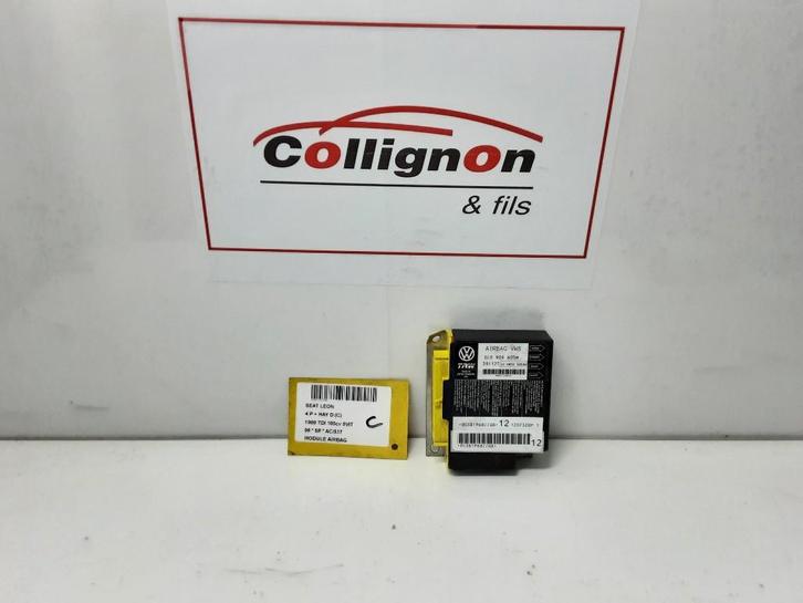 COMPUTER AIRBAG Seat Leon (1P1) (3C0909605M), Auto-onderdelen, Elektronica en Kabels, Seat, Gebruikt