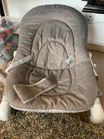 Transat bébé chico vendus avec arche de jouet et coussins, Utilisé, Chaise rebondissante, Chicco, Avec ceinture(s)