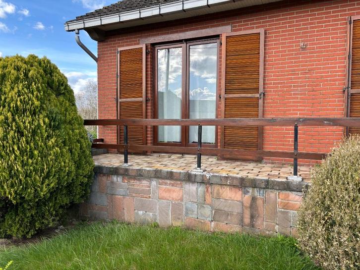 Volets persiennes pour Dubbele raamdeuren, Doe-het-zelf en Bouw, Raamkozijnen en Schuifdeuren, Zo goed als nieuw, Hout, Ophalen