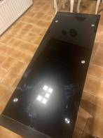 Tv kast in zeer goede staat, Huis en Inrichting, Kasten |Televisiemeubels, Ophalen, Zo goed als nieuw, Glas, Zwart