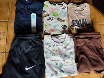 Jongenskleding (jas,t-shirts,sweaters,broeken) maat 134/140 beschikbaar voor biedingen