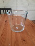 Dikke glazen vaas, Moins de 50 cm, Enlèvement ou Envoi, Autres couleurs, Comme neuf