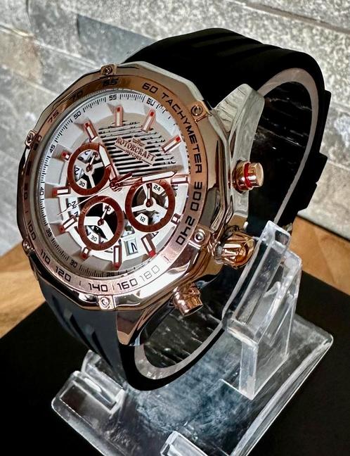 LAAGSTE PRIJS! ROTORCRAFT WARRIOR SPORT CHRONO T.W.V.509€!, Handtassen en Accessoires, Sporthorloges, Nieuw, Ophalen of Verzenden