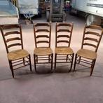 4 eiken stoelen, Antiek en Kunst, Ophalen