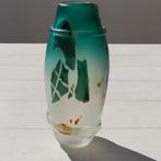Rare vase Louis Leloup du Val Saint Lambert. Signé, Antiek en Kunst, Antiek | Glaswerk en Kristal, Ophalen