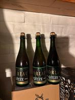Oude Geuze van Moriau - 2018 - 3 flessen, Verzamelen, Ophalen, Zo goed als nieuw