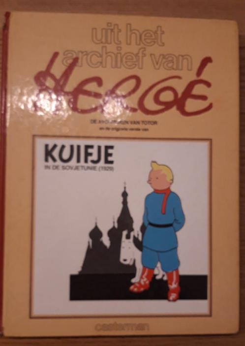 Uit het archief van Hergé Kuifje in de Sovjetunie, Livres, BD, Utilisé, Une BD, Enlèvement ou Envoi