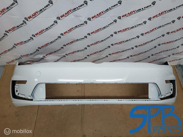 Voorbumper GOLF 7 FACELIFT E-GOLF 5GE807221C LC9A PURE WHITE, Autos : Pièces & Accessoires, Carrosserie & Tôlerie, Pare-chocs