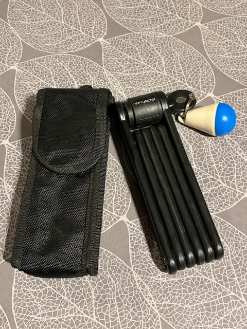 Vouwslot Wayscral, Vélos & Vélomoteurs, Accessoires vélo | Cadenas de vélo, Comme neuf, Antivol pliant, Enlèvement