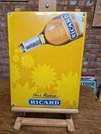 Ricard emaille reclamebord, Verzamelen, Ophalen of Verzenden, Zo goed als nieuw, Reclamebord