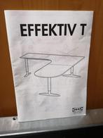 IKEA EFFEKTIV T BUREAU, Ophalen, In hoogte verstelbaar, Zo goed als nieuw, Bureau