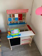 Keukentje met electronische kassa en bijbehoren, Kinderen en Baby's, Ophalen of Verzenden, Zo goed als nieuw