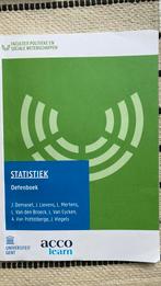 Statistiek oefenboek, Comme neuf, Enlèvement ou Envoi