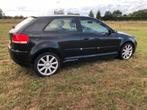 Audi A3 TD diesel, Auto's, Zwart, Leder, Diesel, Te koop