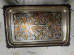 Egyptische wandplaat messing/koper, Antiek en Kunst, Ophalen, Koper