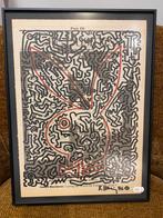 Unieke prive collectie Keith Haring 40 items, Antiek en Kunst, Kunst | Tekeningen en Fotografie, Ophalen