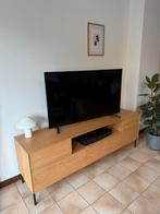 TV-meubel Etnicraft, Ophalen, 150 tot 200 cm, Eikenhout, Zo goed als nieuw