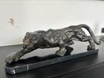 Bronzen tijger, Antiquités & Art, Art | Sculptures & Bois, Enlèvement ou Envoi