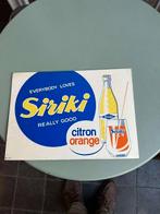 siriki relame bord karton, Ophalen of Verzenden, Gebruikt, Reclamebord, Plaat of Schild, Overige merken