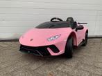 Lamborghini Huracán LP640 Performanté 12v roze Bluetooth, Ophalen of Verzenden, Nieuw
