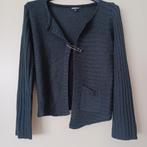 Zwarte assymetrische gilet maat S, Enlèvement ou Envoi, Comme neuf, Taille 36 (S), Noir