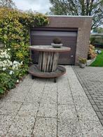 Houten haspel kan nog rondje mee, Tuin en Terras, Bloembakken en Plantenbakken, Ophalen, Gebruikt, Tuin
