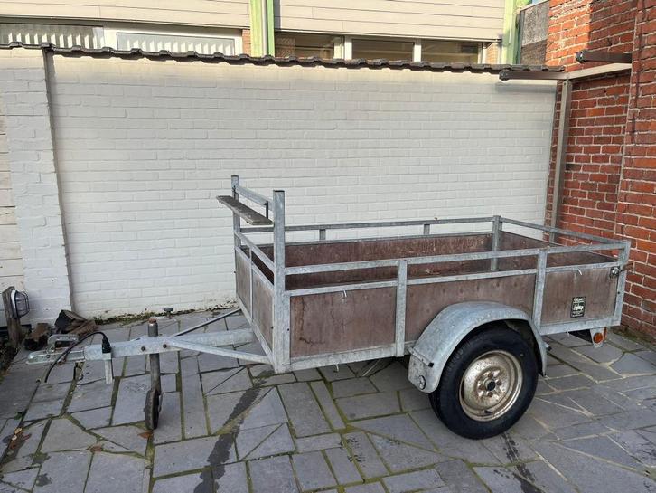 Ongeremde aanhanger (enkelas), Auto diversen, Aanhangers en Bagagewagens, Gebruikt, Ophalen