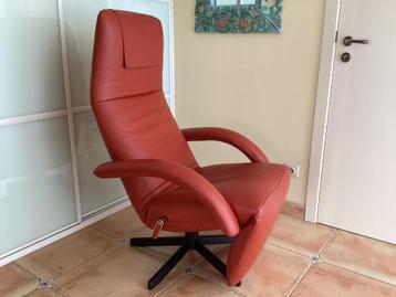 Recente Jori relax+kussen model Yoga mono-move, Enlèvement, Comme neuf, Cuir, Durlet Sede hukla Himolla stressless Leolux