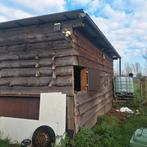 Dubbele stal en weide toebehoren zelf af te breken.