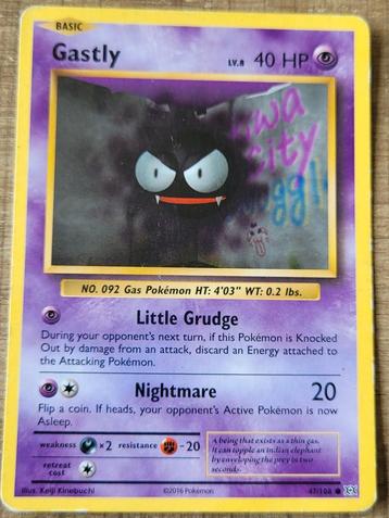 Gastly (47/108) beschikbaar voor biedingen