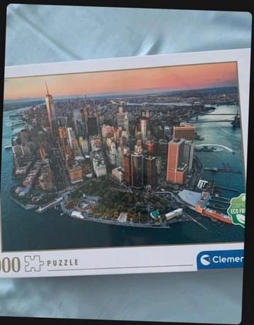 New York Manhattan New York Clementoni puzzel  1000 stukjes beschikbaar voor biedingen