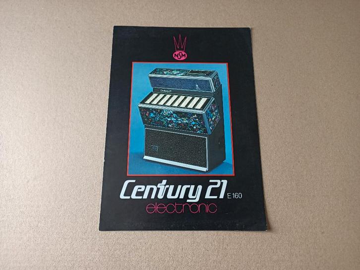Folder: NSM Century 21/ Electronic (1978) jukebox, Verzamelen, Automaten | Jukeboxen, Verzenden