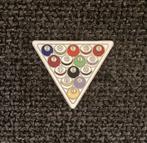 PIN - POOL - BILJART - BILLARD - SNOOKER, Envoi, Utilisé, Sport, Insigne ou Pin's