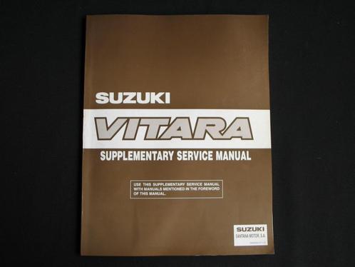 Cahier d'atelier complémentaire Suzuki Vitara (SE416), Autos : Divers, Modes d'emploi & Notices d'utilisation, Enlèvement ou Envoi