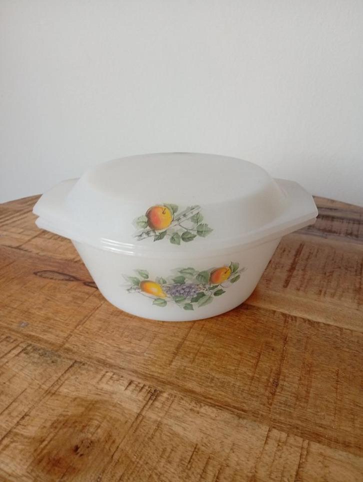 Acropal ovenschaal Fruits de France, Huis en Inrichting, Keuken | Servies, Zo goed als nieuw, Schaal of Schalen, Overige stijlen