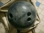 Dick Weber gesigneerde bowlingbal met vintage opbergtas, Ophalen, Zo goed als nieuw