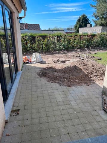 Betonklinkers gratis af te halen, Tuin en Terras, Tegels en Klinkers, Ophalen, Gebruikt