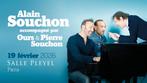 Places concert ALAIN SOUCHON - Salle Pleyel -  Fév 2026, Tickets & Billets